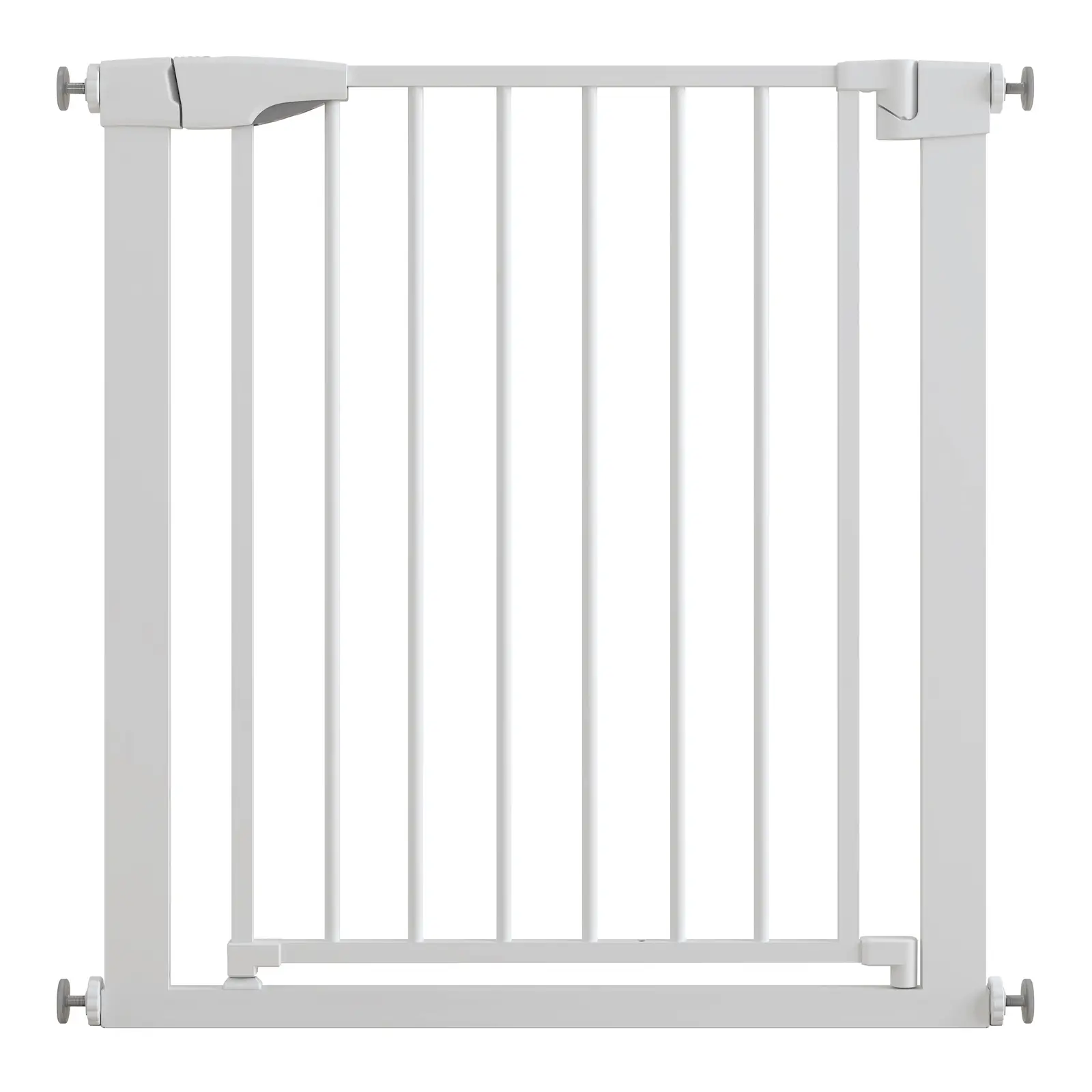 BG-01 white pressure-mounted baby gate