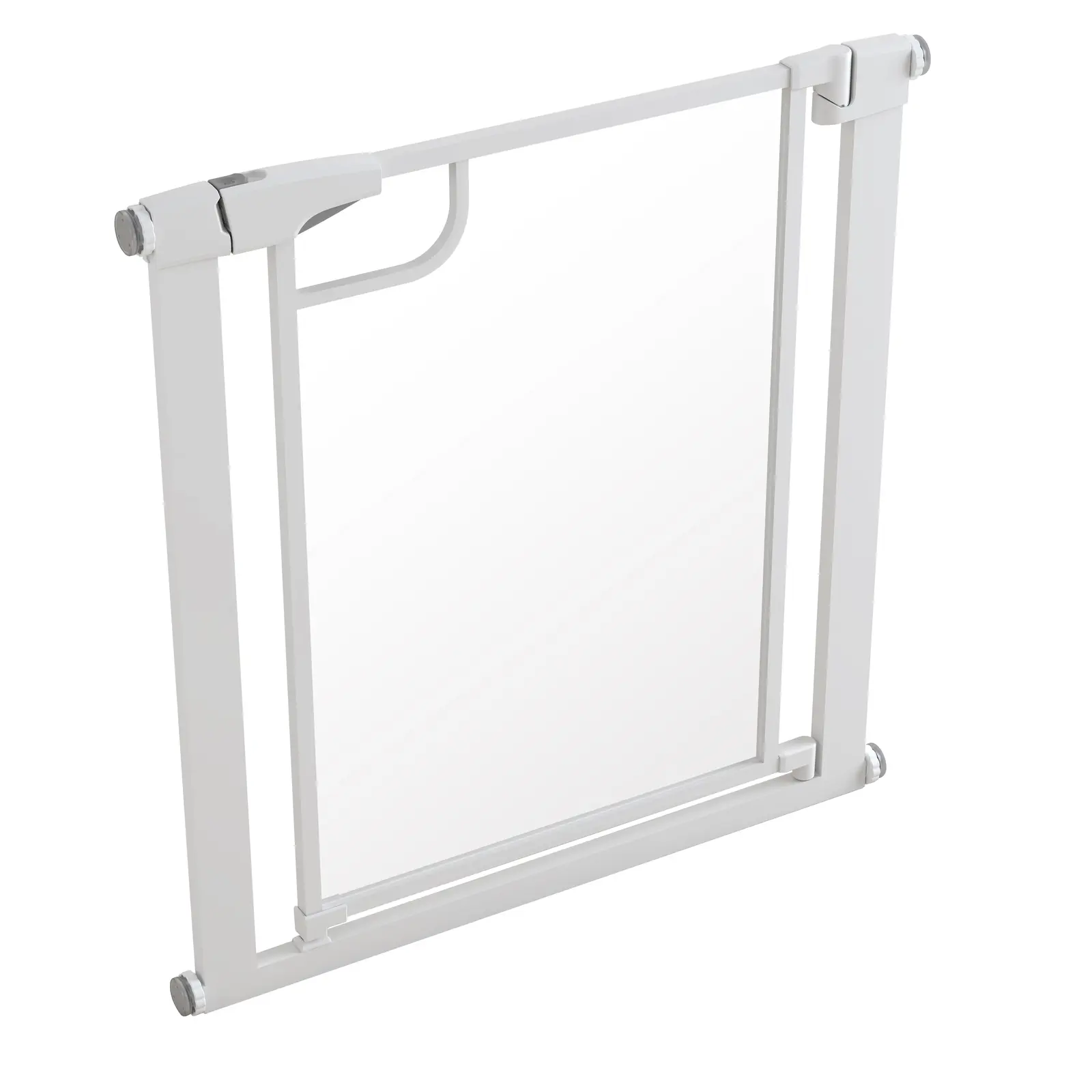 BG-16 clear-panel pressure gate angled view